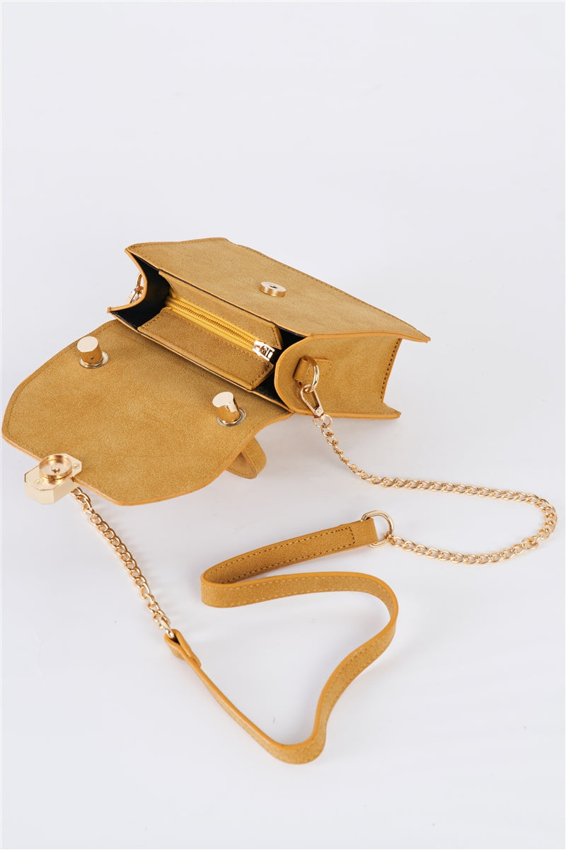Bolso de inspiración vintage con cierre de gemas