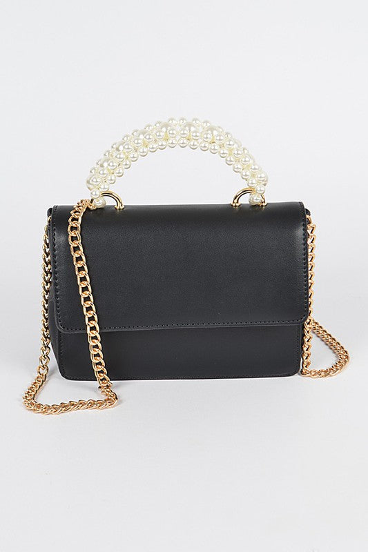 Pearl handle Bag/clutch