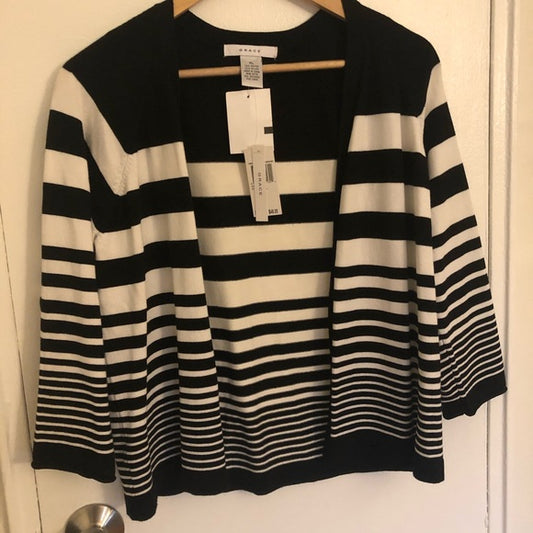 Striped Cardigan - NWT