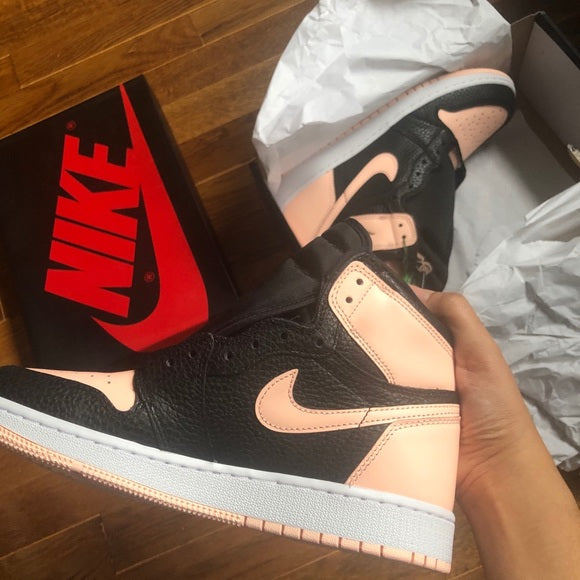Black and Pink Jordans