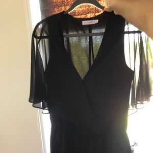 Black Romper - Thrift